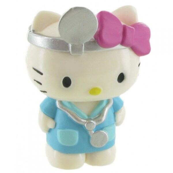 Figurina Hello Kitty doctor
