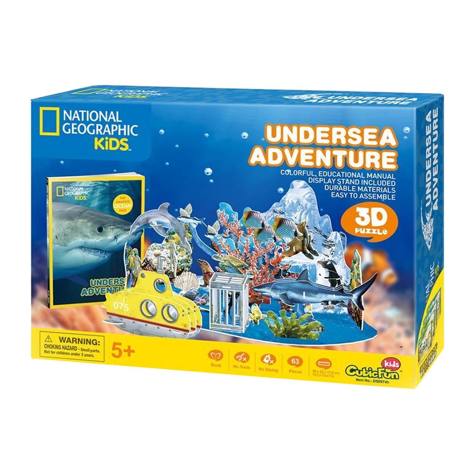 Puzzle 3D Undersea Adventure