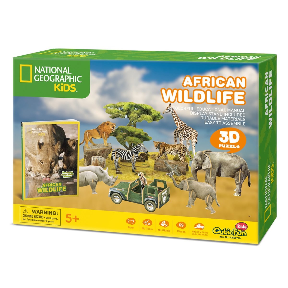Puzzle 3D Parcul dinozaurilor 46 piese - eMAG.ro
