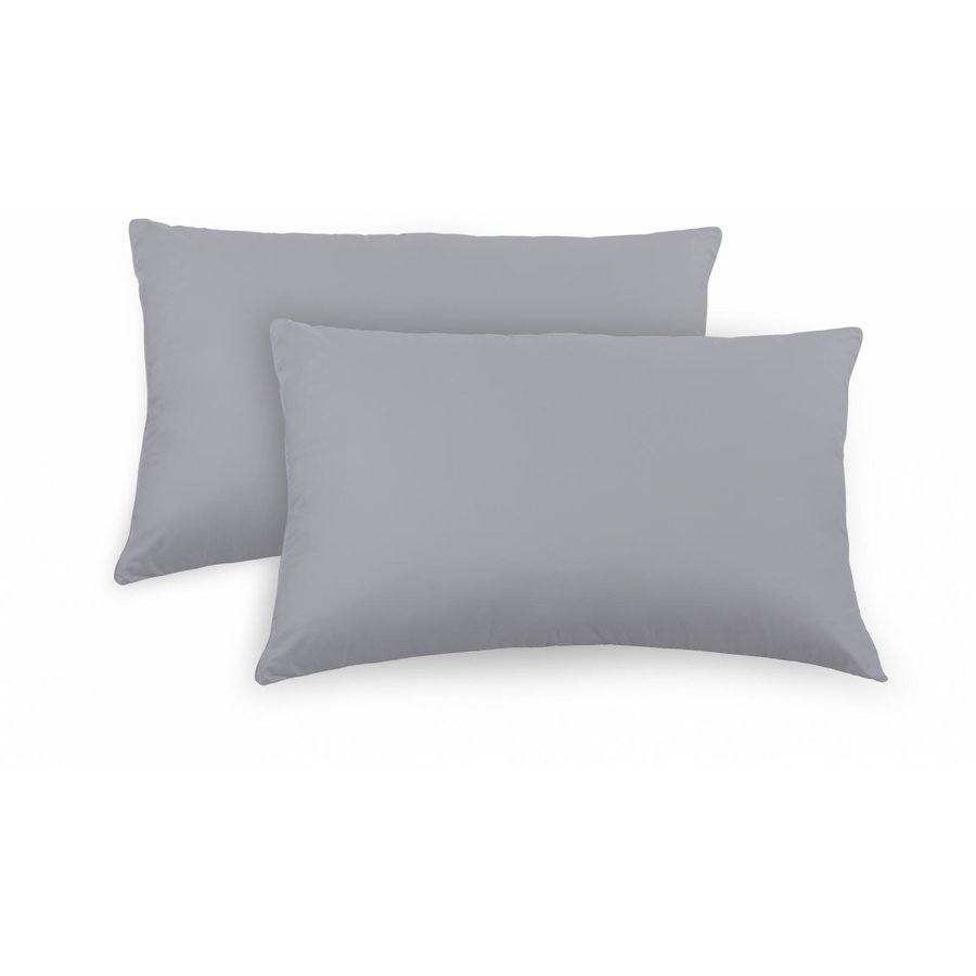 Set 2 fete de perna Aglika, 50x 70 cm, 100% bumbac, gri