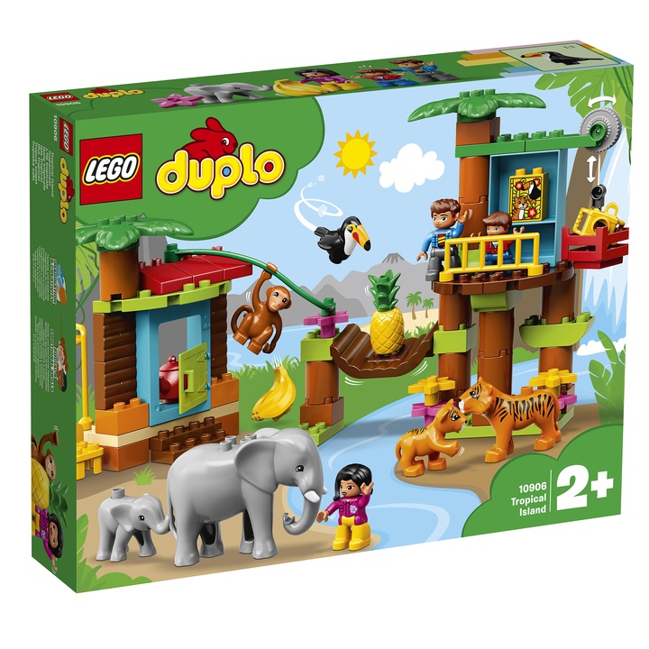 LEGO® DUPLO Town - Тропически остров 10906, 73 части