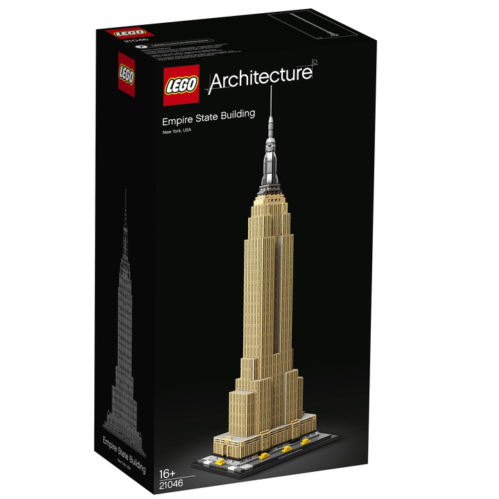 LEGO® Architecture - Емпайър Стейт Билдинг 21046, 1767 части