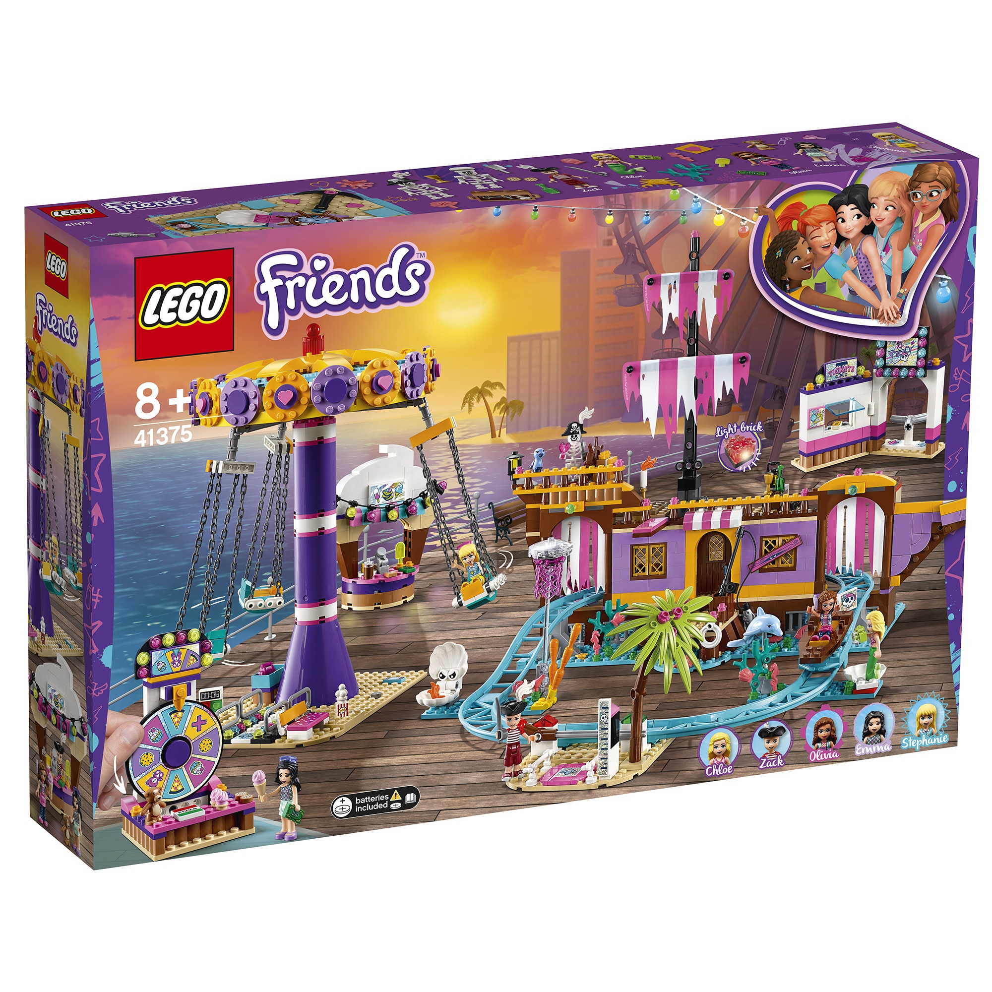 bånd Lav vej Havbrasme LEGO Friends - Debarcaderul cu distractii din Heartlake City! 41375, 1251  piese - eMAG.ro