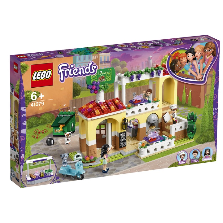 LEGO Friends - Restaurantul din Orasul Heartlake 41379, 624 piese
