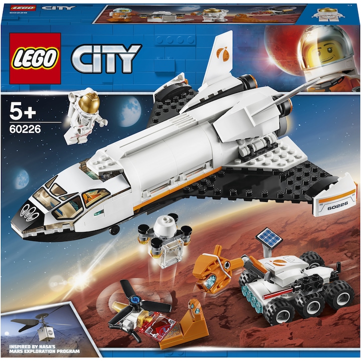 LEGO® City Space Port - Изследователска совалка за Марс 60226