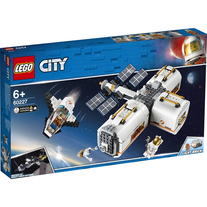 LEGO® City Space Port - Лунна космическа станция 60227, 412 части