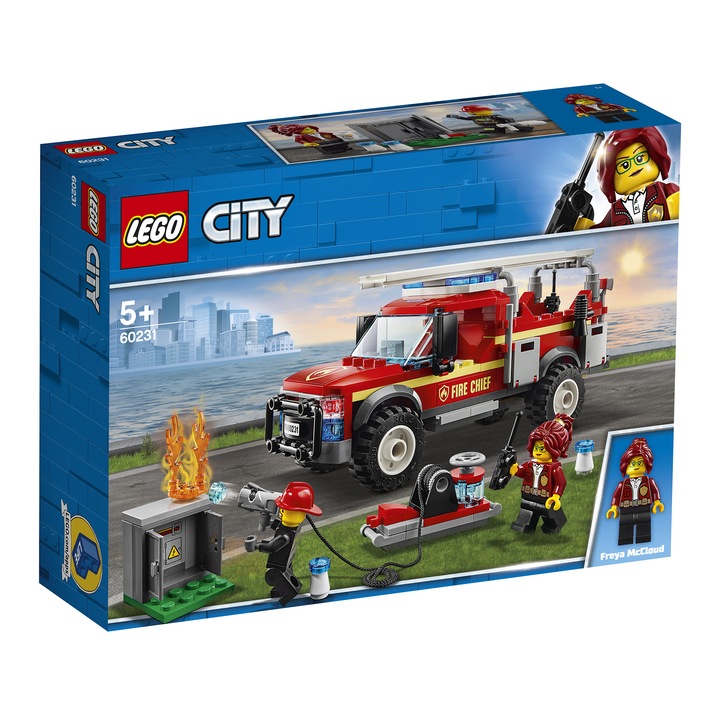 LEGO® City Town - Камионът на командира на пожарната 60231