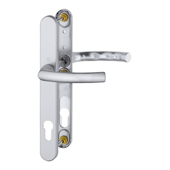 Maner usa, Hoppe, model Lima, din aluminiu, latime sild 30mm, interax 92mm, argintiu F1 Maner usa, Hoppe, model Lima, din aluminiu, latime sild 30mm, interax 92mm, argintiu F1