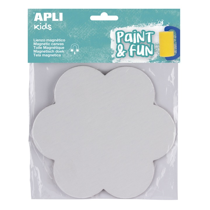 Floare magnetica din panza pentru pictat