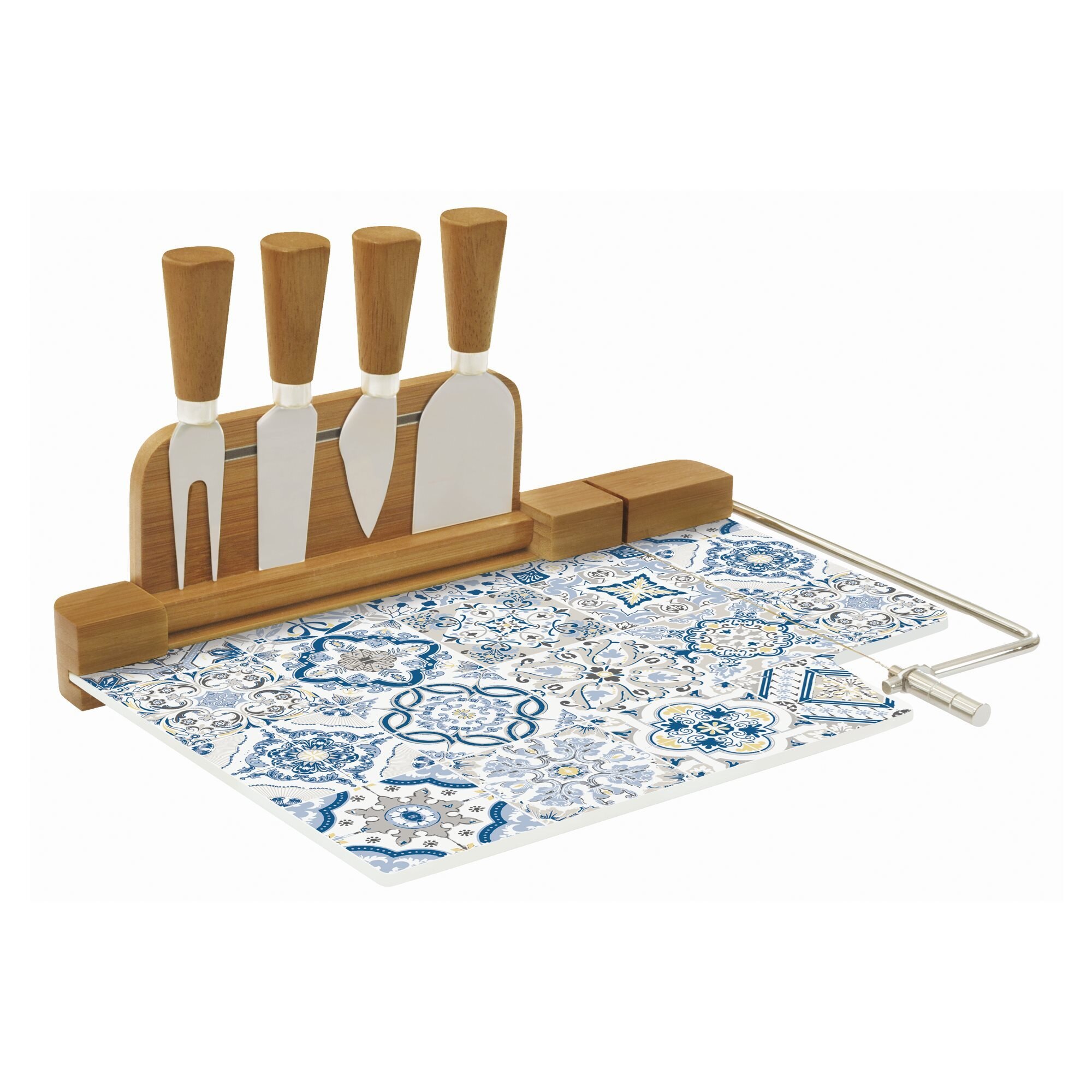 Set servire branzeturi 6 piese 