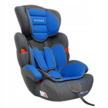 Scaun Auto KINDERCARE 9-36kg, seria Monza, Centura HOLMBERGS cu prindere in 5 puncte Protectie laterala suplimentara, Tetiera ajustabila, Husa detasabila si lavabila, Albastru Scaun Auto KINDERCARE 9-36kg, seria Monza, Centura HOLMBERGS cu prindere in 5 puncte Protectie laterala suplimentara, Tetiera ajustabila, Husa detasabila si lavabila, Albastru