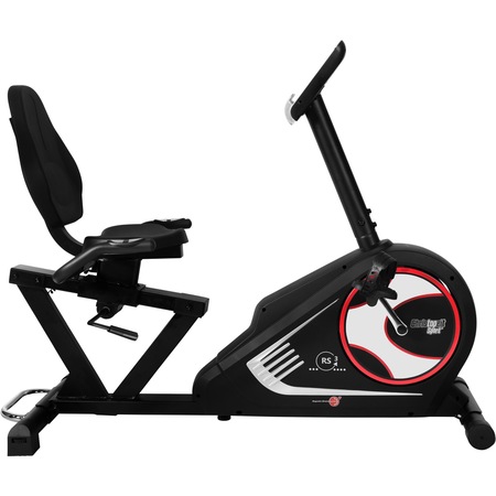 Bicicleta Fitness Ergometric RS3 136x64x107 cm Functii de Distanta, Calorii, Puls, Timp reducere Emag