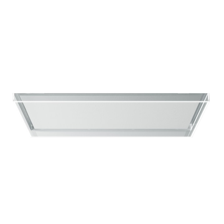 Pachet hota de plafon FALMEC Alba, Design Collection, L=120cm si Motor sub acoperis brusless 1100 mc/h, Garantie 5 ani, Aspiratie perimetrala, Telecomanda, Fabricatie Italia