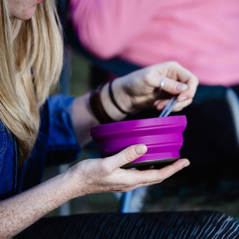 Bol Pliabil din Silicon Blue 500 ML