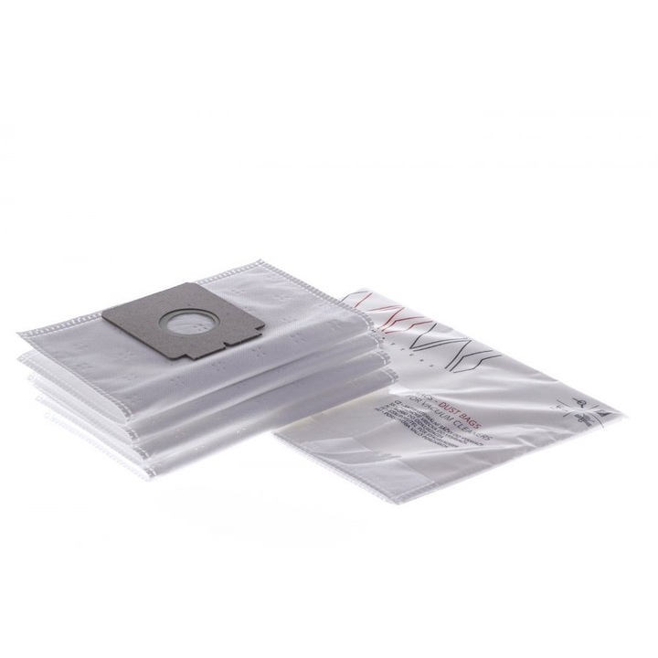 Saci aspirator pentru ECG VP 878, 12 saci + 3 filtre de motor, material textil netesut