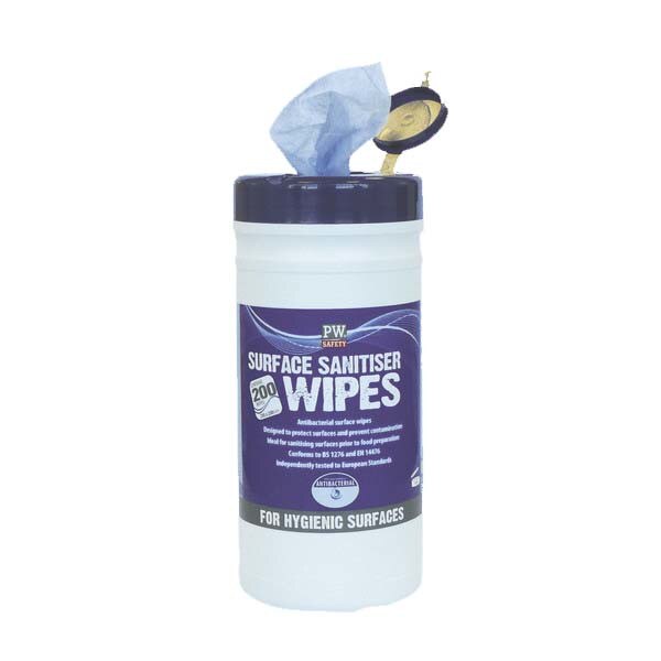 Servetele umede IW50, Portwest, 200 buc, 200 x 200 mm, IW50BLU