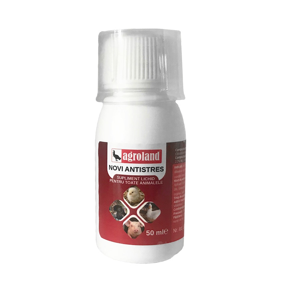 Supliment lichid Novimin Antistress 50 ml