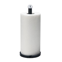 Suport din inox pentru prosoape de hartie KingHoff KH-1219, negru