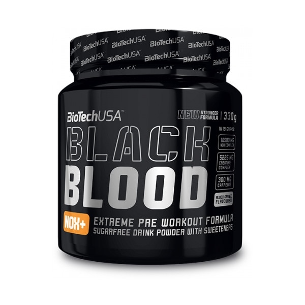 Pudra energizanta Black Blood NOX+, 330 g, Biotech