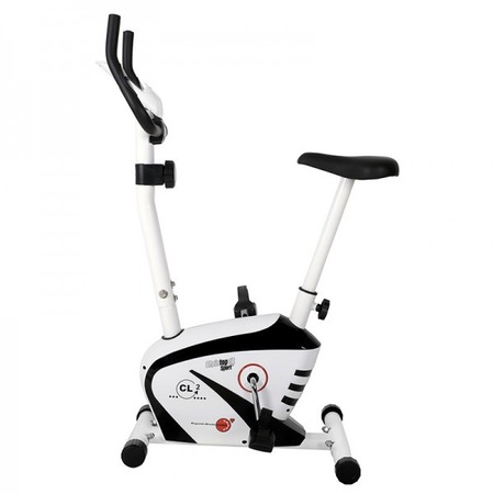 Bicicleta Fitness CL2 Functii Calorii, Distanta, Puls, Reglarea dificultatii de pedalare, 116x49x80 cm reducere Emag