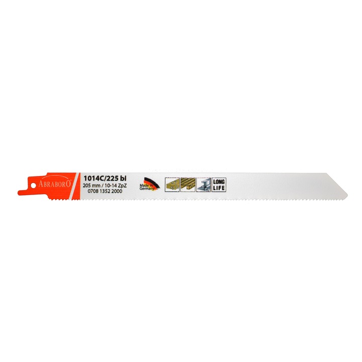 Abraboro® orrfűrészlap 1014C/225 bi típus, 5-db/csomag