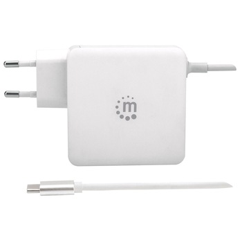 Incarcator de retea Manhattan, USB-C 3.0 Power Delivery 60W (5-20V), USB-A 5V 2.4A, Alb Incarcator de retea Manhattan, USB-C 3.0 Power Delivery 60W (5-20V), USB-A 5V 2.4A, Alb
