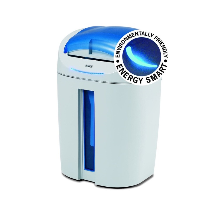 Шредер за хартия Kobra, кредитни карти и филми, до 14 листа, 38.5 л + 1.5 л