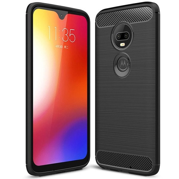 Husa Motorola Moto G7 Power TPU Carbon Neagra