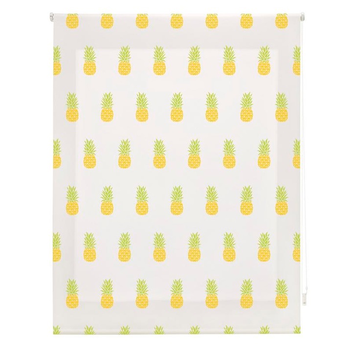 Translucent Rulouri cu imprimare digitala bucatarie, ananas, 160x180 cm.Storalia