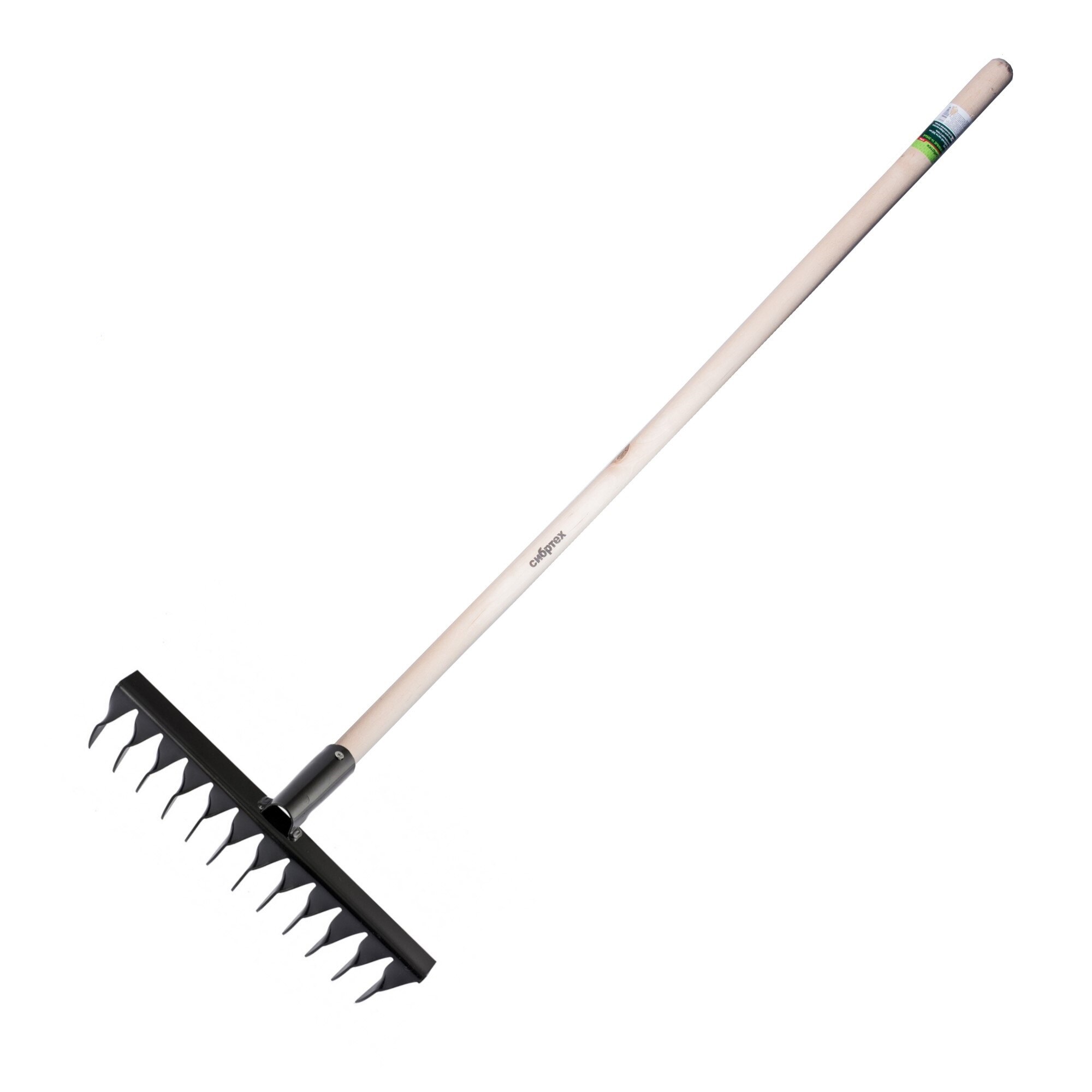 Grebla 12-dinti rasuciti, 300 mm, cu coada, SIBRTEH