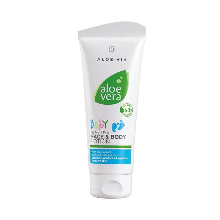 Crema delicata, LR Aloe Vera, pentru fata si corp, 100 ml