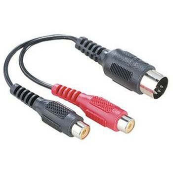 Adaptor audio Hama, mufa tata 5-pin Adaptor audio Hama, mufa tata 5-pin