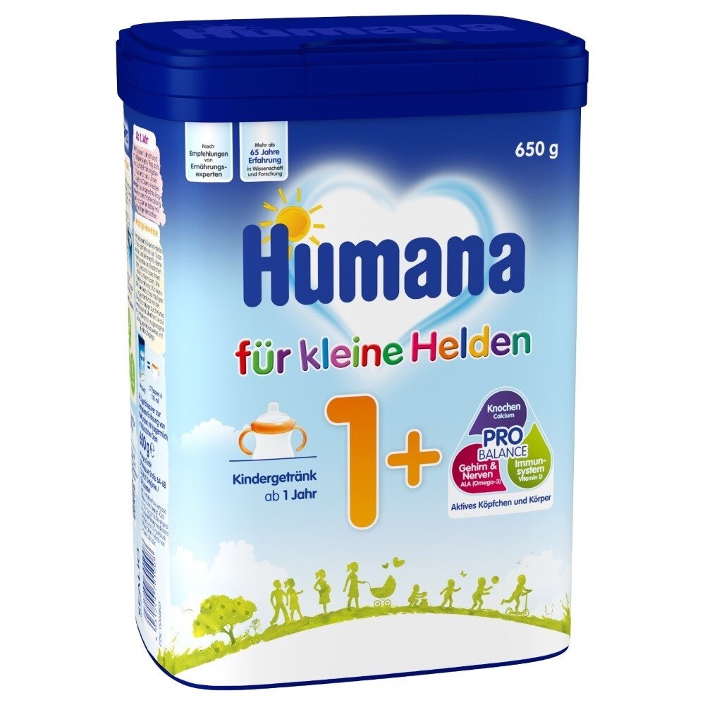 Lapte praf Humana Kindergetrank 1+ de la 1 an 650 g