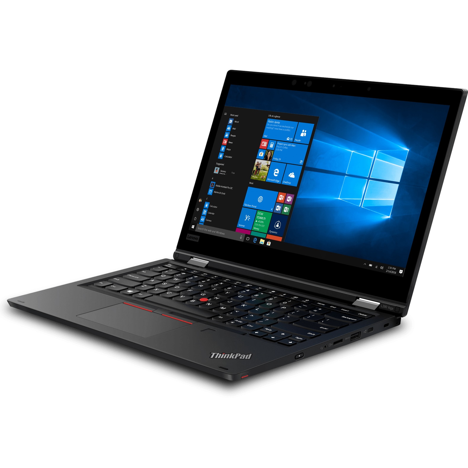 Laptop 2 in 1 Lenovo ThinkPad L390 Yoga cu procesor Intel® Core