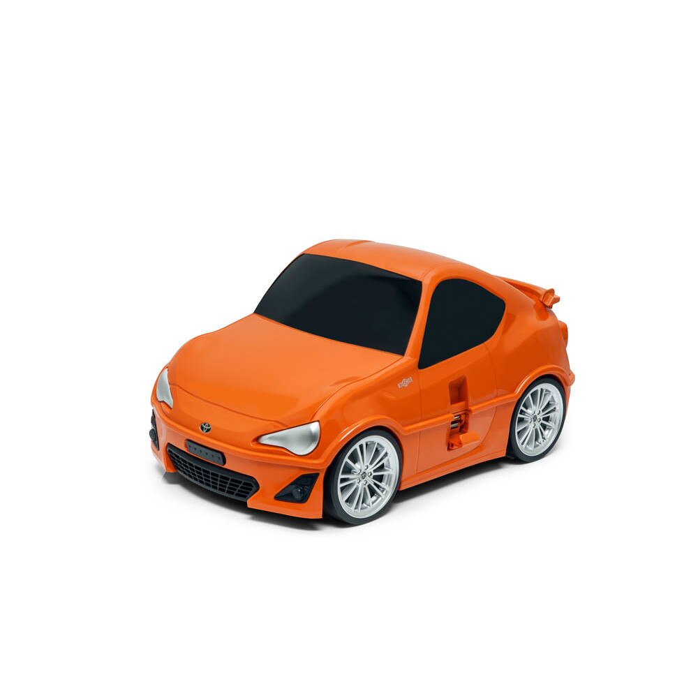 Troler pentru copii Welly Toyota GT 86, ABS, 22 cm, Portocaliu