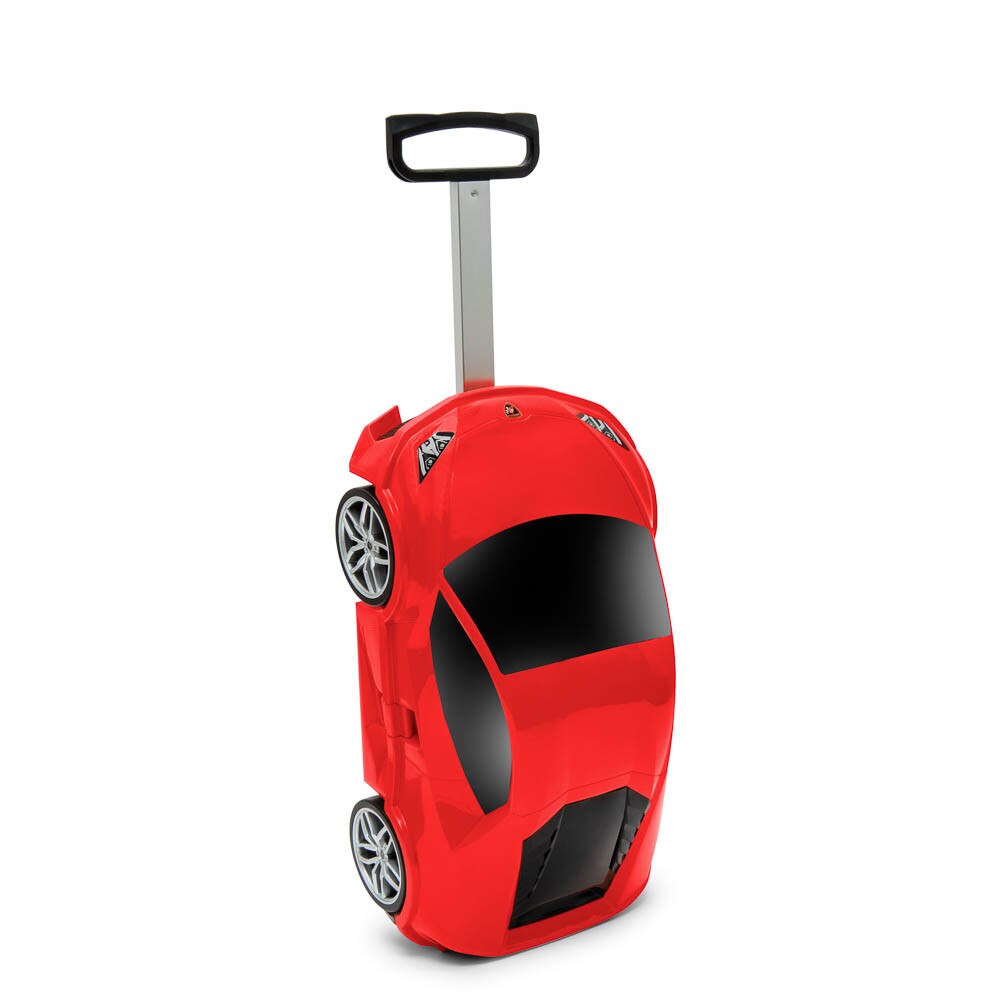 Troler Welly, ABS, 4 roti, model Lamborghini Huracan, Rosu