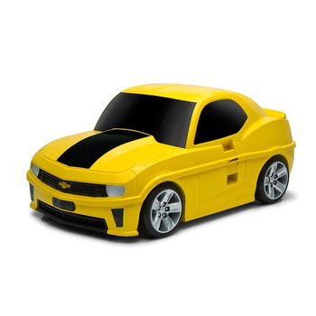 Troler Welly, ABS, model Chevrolet Camaro, Galben Troler Welly, ABS, model Chevrolet Camaro, Galben
