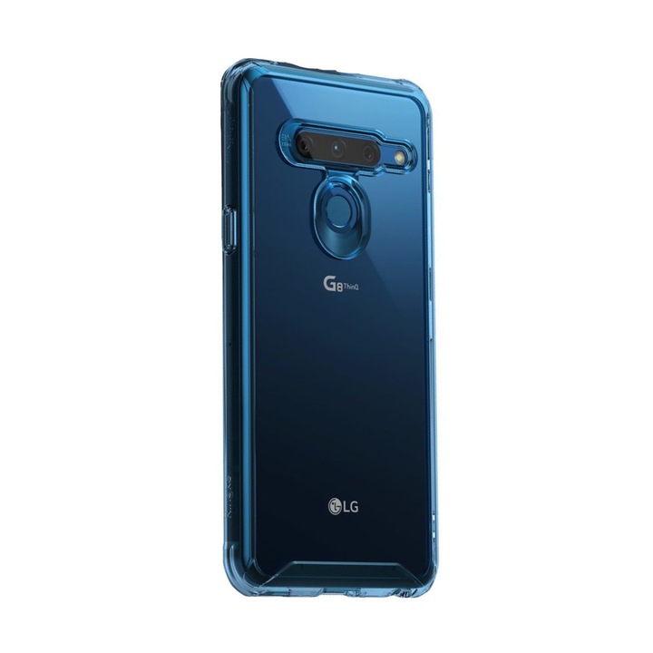 LG G8 ThinQ Ringke FUSION tok átlátszó/kék