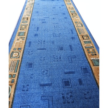 Traversa covor Miramar Albastru, 80cm x 300cm Traversa covor Miramar Albastru, 80cm x 300cm