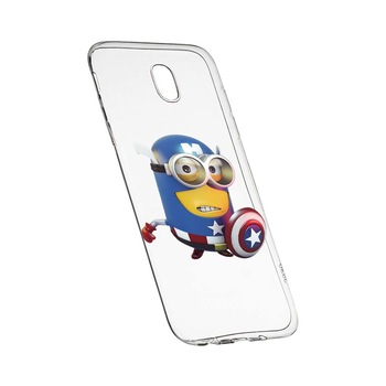 Husa de protectie Minion Avengers pentru Samsung Galaxy J5 2017, rezistenta la uzura, anti-alunecare, din silicon Premium, 203 Husa de protectie Minion Avengers pentru Samsung Galaxy J5 2017, rezistenta la uzura, anti-alunecare, din silicon Premium, 203