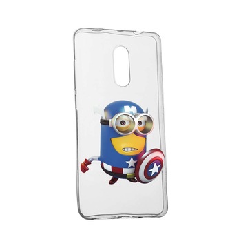Husa de protectie Minion Avengers pentru Huawei Honor 6A, rezistenta la uzura, anti-alunecare, din silicon Premium, 203 Husa de protectie Minion Avengers pentru Huawei Honor 6A, rezistenta la uzura, anti-alunecare, din silicon Premium, 203