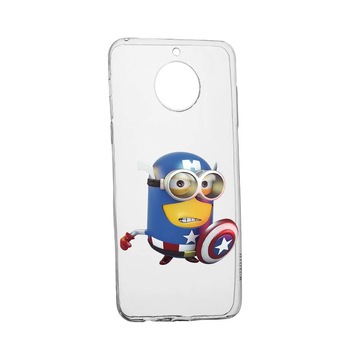 Husa de protectie Minion Avengers pentru Motorola Moto G6 PLAY, rezistenta la uzura, anti-alunecare, din silicon Premium, 203 Husa de protectie Minion Avengers pentru Motorola Moto G6 PLAY, rezistenta la uzura, anti-alunecare, din silicon Premium, 203