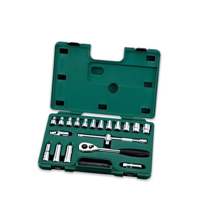 Комплект гаечни ключове Sata 1/2" и аксесоари 20 бр