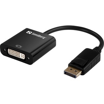 Adaptor , Sandberg , DisplayPort>DVI , negru Adaptor , Sandberg , DisplayPort>DVI , negru
