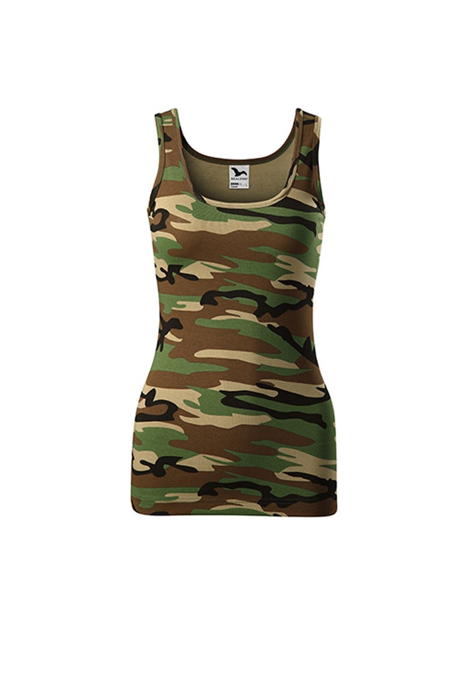 Top Malfini Triumph Camouflage, Camouflage Maro