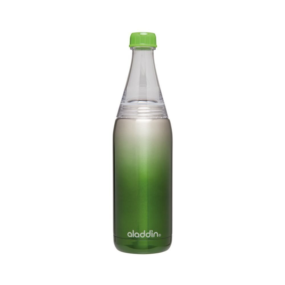 Sticla inox 600 ml Fresco Twist&Go, Verde - Aladdin