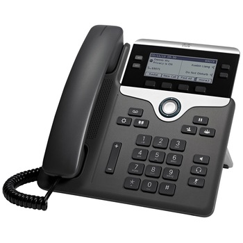 Telefon IP Cisco CP-7841-3PCC-K9, 4 linii, Display, PoE Telefon IP Cisco CP-7841-3PCC-K9, 4 linii, Display, PoE