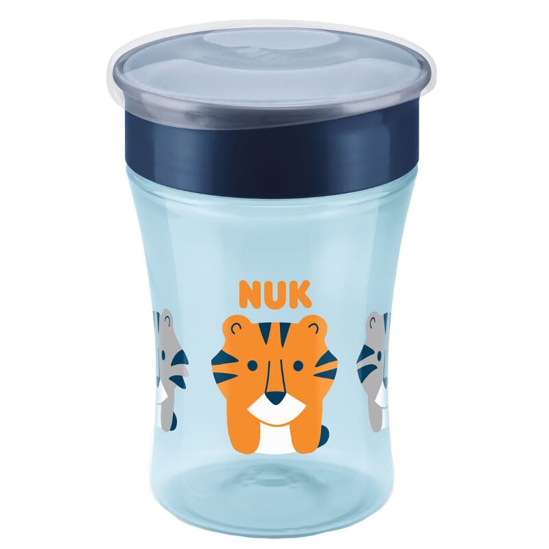 Cana anti curgere 230 ml Nuk Magic Cup 751139, Multicolor 8+ luni