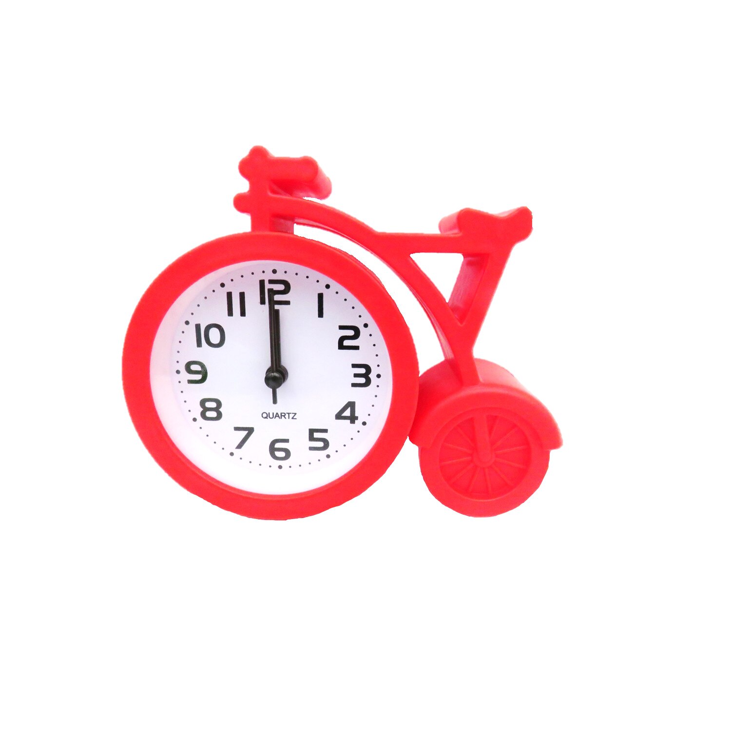 Ceas de masa,forma bicicleta,rosu