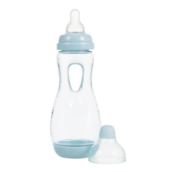 Biberon anticolici, Difrax, Easy-Grip, albastru, 240 ml Biberon anticolici, Difrax, Easy-Grip, albastru, 240 ml